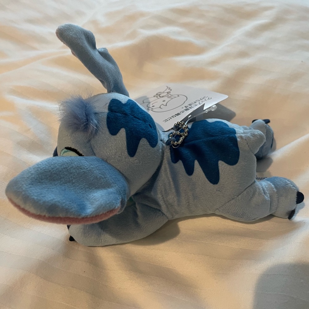 NWT Stitch Plush Shoulder Pal Stuffed Toy Clip from Tokyo Disney Resort